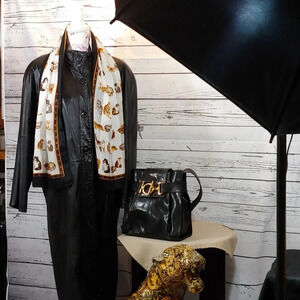 Pelle genuine leather Duster coat